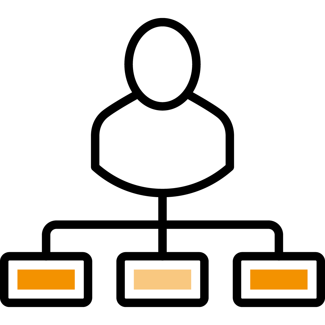 Improve resource utilisation icon