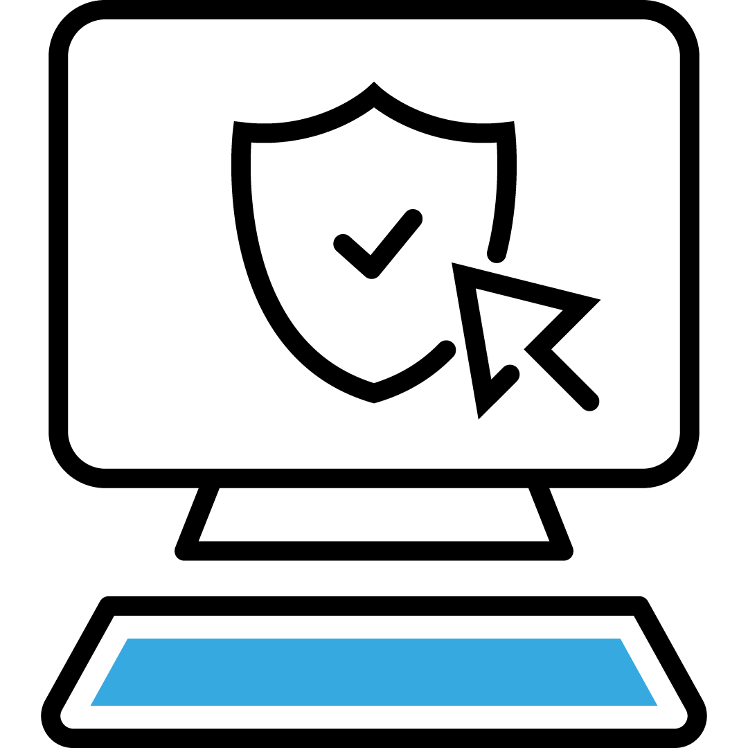 risk management and fraud detection icon