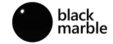 Black Marble logo in black