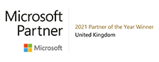 Microsoft 2021 UK Partner of the Year Winner Logo