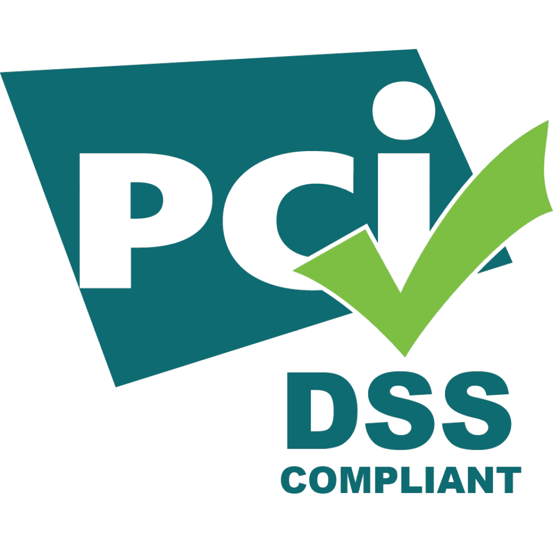 PCI DSS Compliant logo