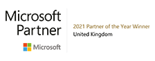 Microsoft 2021 UK Partner of the Year Winner Logo