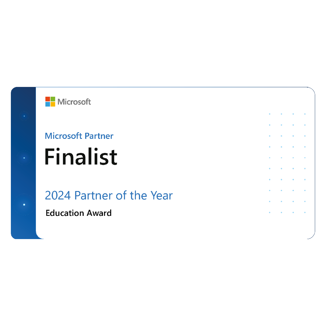 Microsoft Education Partner of the Year Finalist logo