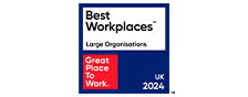 Great Place to Work Best Workplaces Large Organisations logo